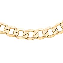 HATTON GARDEN MEGA CLOSEOUT DEAL - 9K Yellow Gold Curb Necklace (Size 24) with Lobster Clasp, Gold Wt. 19.33 Gms.