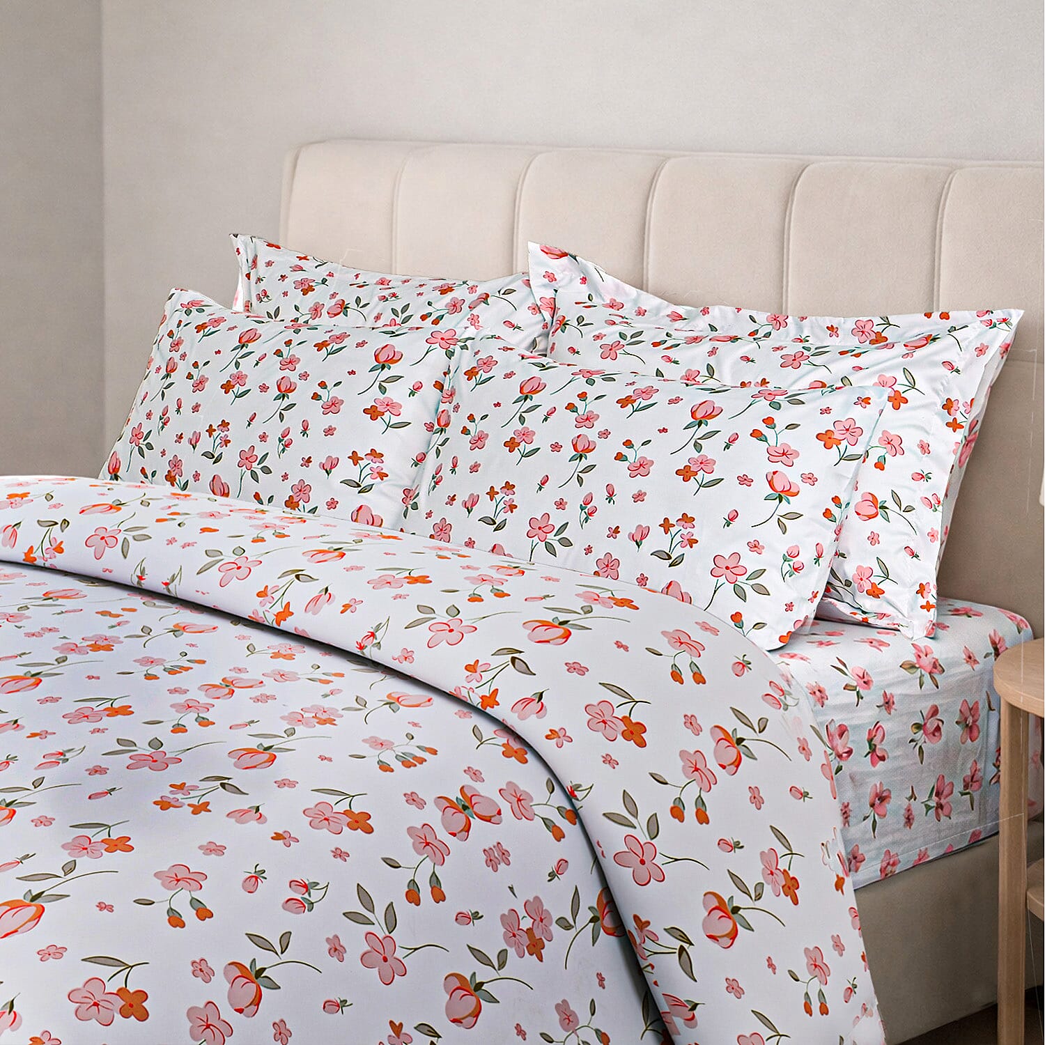 Hush Haven Set of 6 Digital Print Duvet Cover Set