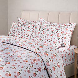 Hush Haven Set of 6 Digital Print Duvet Cover Set