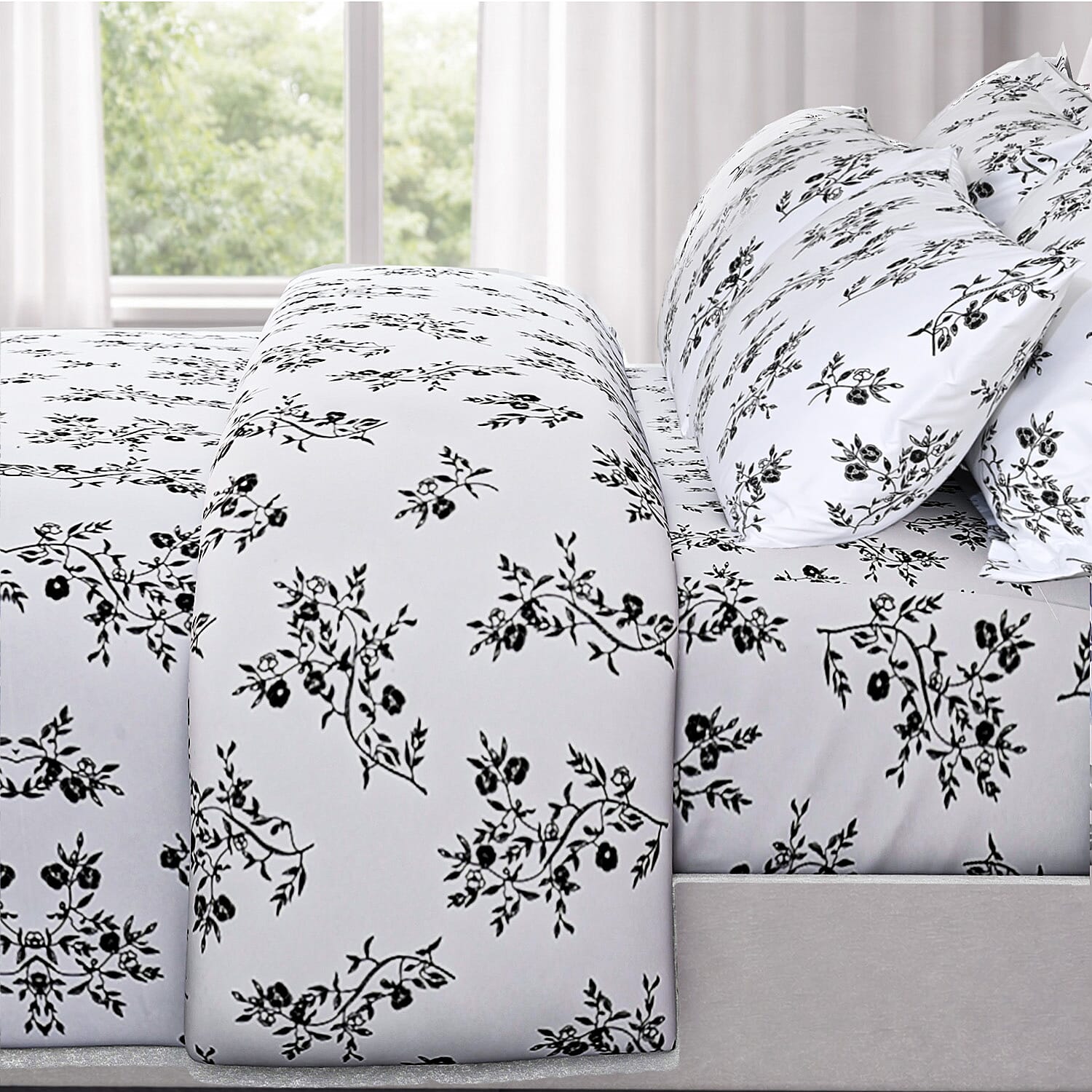Hush Haven Set of 6 Digital Print Duvet Cover Set