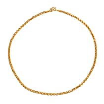 DOORBUSTER DEAL - 23K Yellow Gold (95.8 % Purity) Belcher Necklace (Size-19 ) Gold Wt. 7.60 Gms.