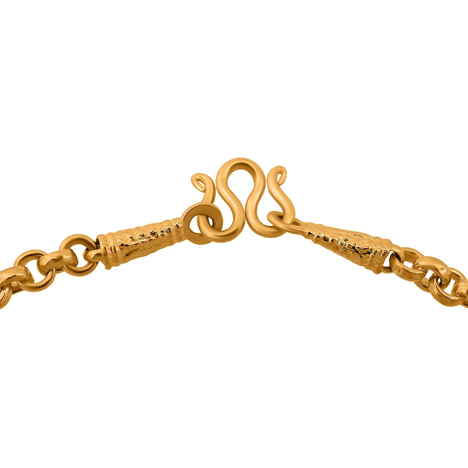 Black Friday Doorbuster Deal - 23K Yellow Gold (95.8 % Purity) Belcher Necklace (Size-19 ) Gold Wt. 7.60 Gms.