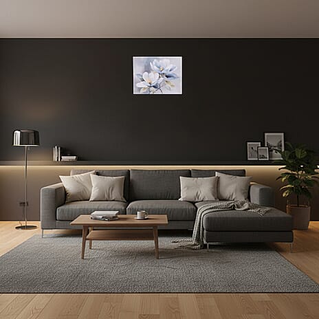 BLISS - BEYOND Illuminated Illuminated Floral LED Canvas Wall Art (30x40cm)