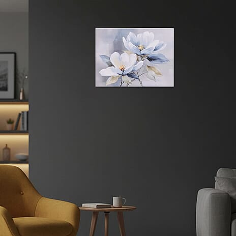 BLISS - BEYOND Illuminated Illuminated Floral LED Canvas Wall Art (30x40cm)