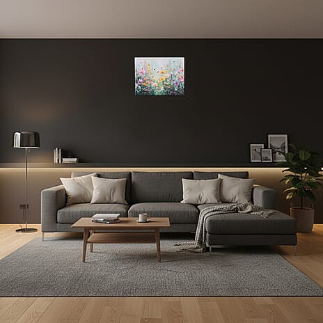 BLISS - BEYOND Wildflower Meadow LED Canvas Wall Art with built- in light (30x40cm)