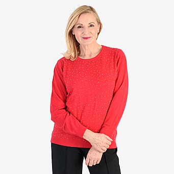 https://tjcuk.sirv.com/Products/83/5/8357517/pure-and-nature-Jumper-Size-18-Red_8357517.jpg?w=342&h=342