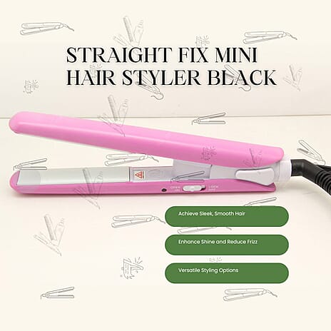 Go & Glide Mini Hair Straightener Pink
