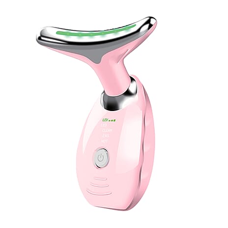 Age-Defying Face And Neck Massager Pink