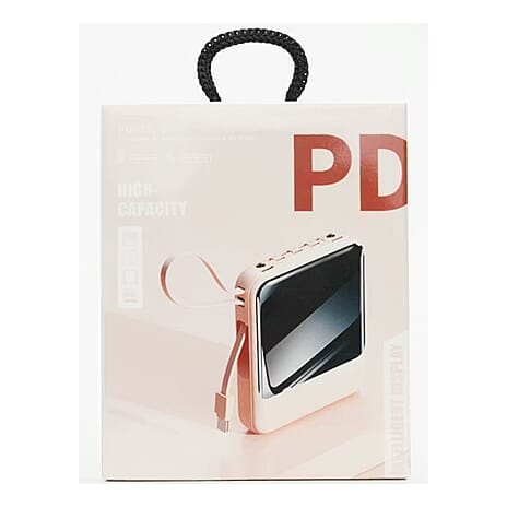 Portable Power Bank (10000mAh) - Pink