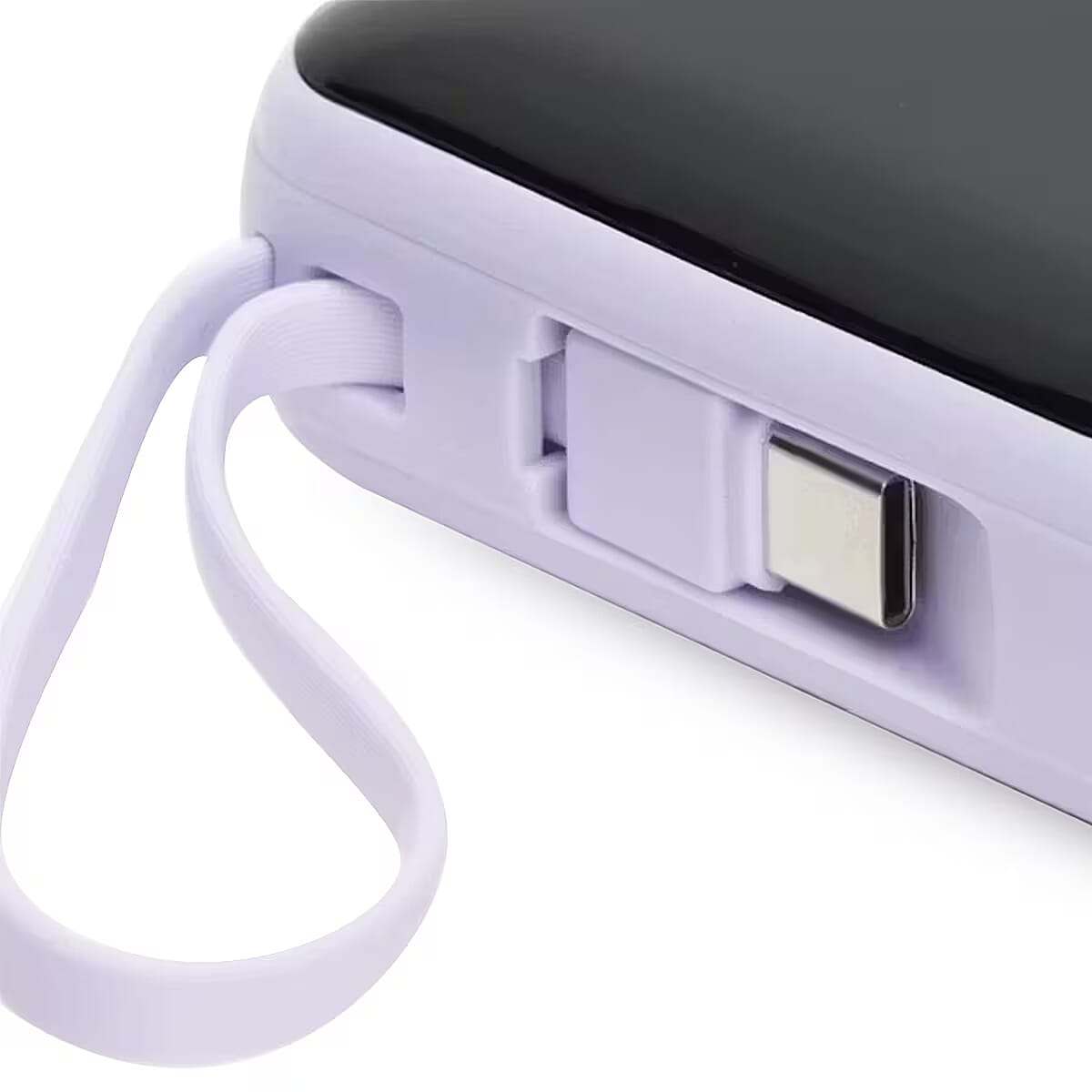 Portable Power Bank (10000mAh) - Purple