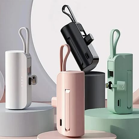 Portable Power Bank (5000mAh) - Black