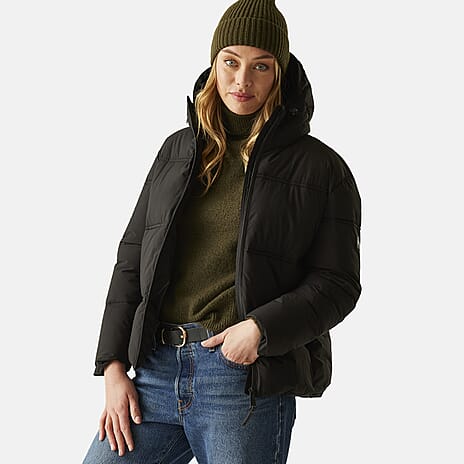 Regatta Womens Padded Jacket (Size 14) - Black