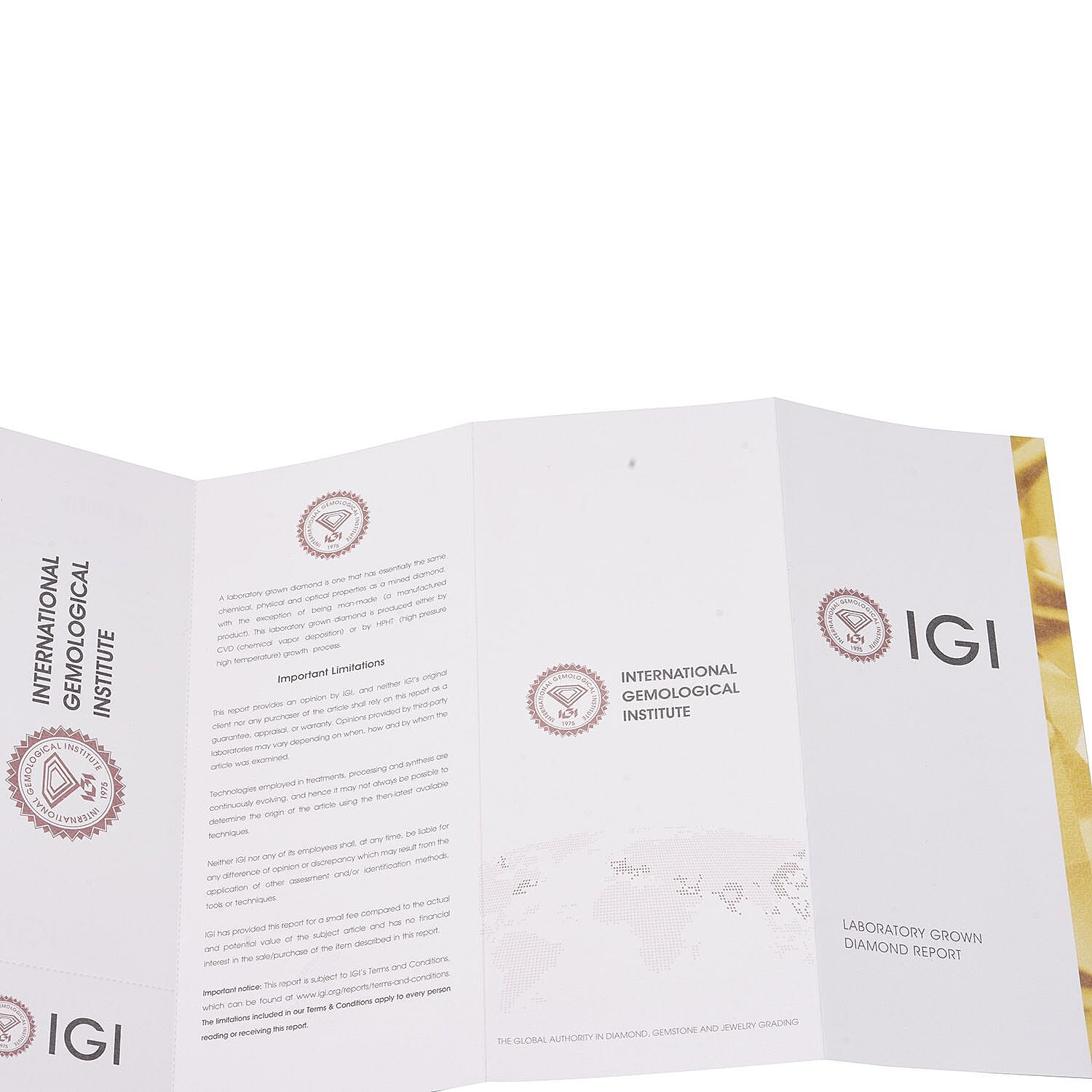 BLACK FRIDAY DOORBUSTER - Luxuriant 18K Yellow Gold IGI Certified Lab Grown Diamond (VS-EF) Ring 3.00 Ct.