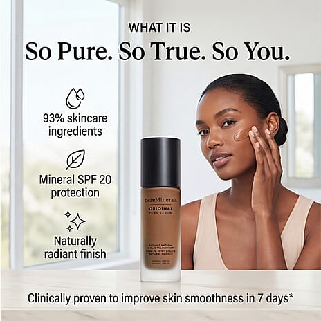 ORIGINAL Pure Serum Radiant Natural Liquid Foundation Mineral SPF 20 Deep neutral 5 30 ml