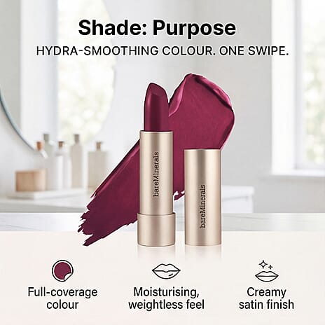 Bare Minerals Mineralist Hydra-Smoothing Lipstick Purpose - 3.6 gr