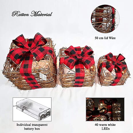 Set of 3 Gift Sets - Dark Brown