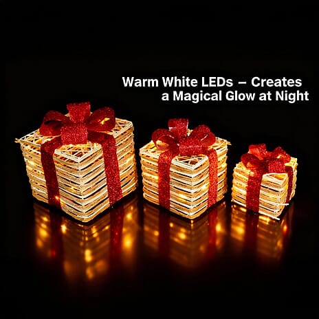 Set of 3 Gift Set - Light Brown