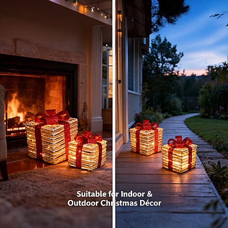 Set of 3 Gift Set - Light Brown