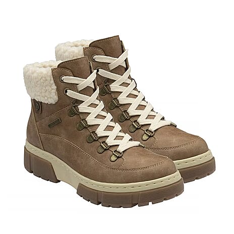 Lotus Conniston Waterproof Leather Ankle Boot (Size 6) - Tan