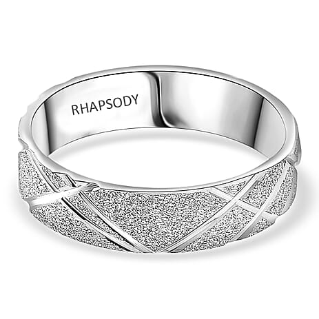 RHAPSODY 950 Platinum Band Ring, Platinum Wt. 5.20 Gms.