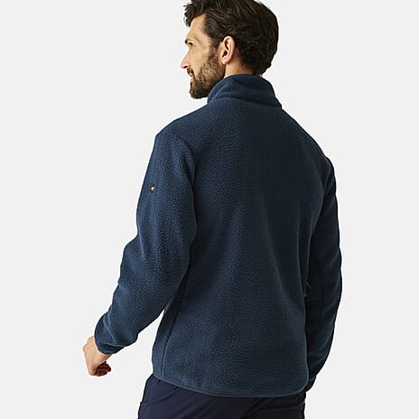 Regatta Mens Full-Zip Lightweight Fleece (Size L) - Moon Light Denim