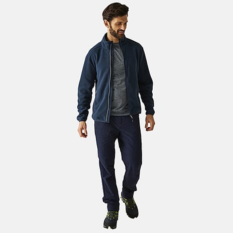 Regatta Mens Full-Zip Lightweight Fleece (Size XXXL) - Moon Light Denim