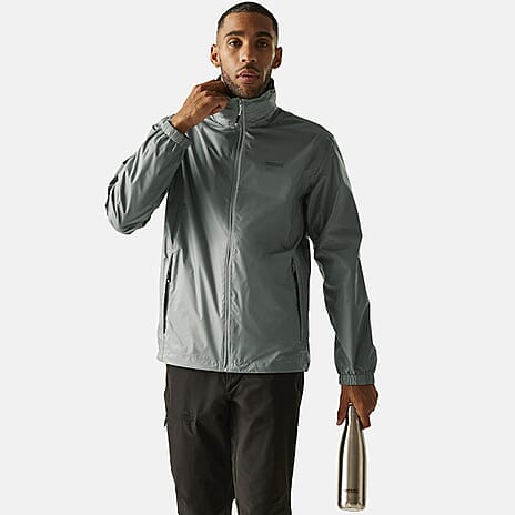 Regatta Mens Waterproof Jacket (Size L) - Glacier