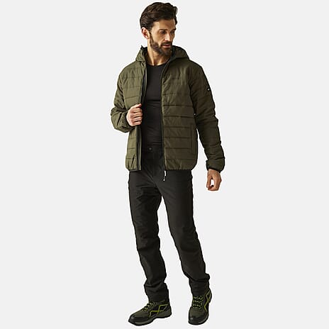 Regatta Mens Padded Insulated Jacket (Size XL) - Olive Night