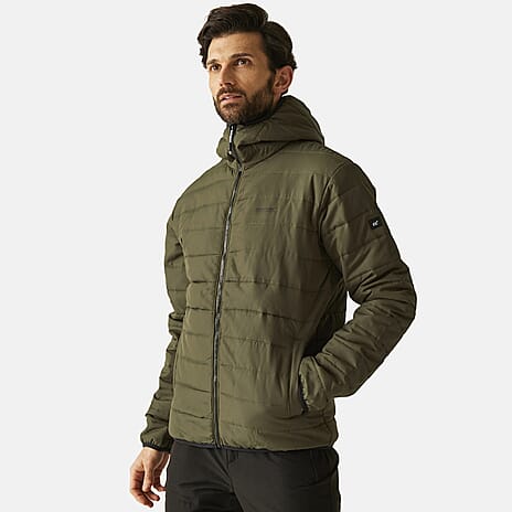 Regatta Mens Padded Insulated Jacket (Size XL) - Olive Night