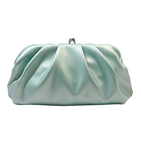 Soft Cloud Pouch Clutch Bag - Green