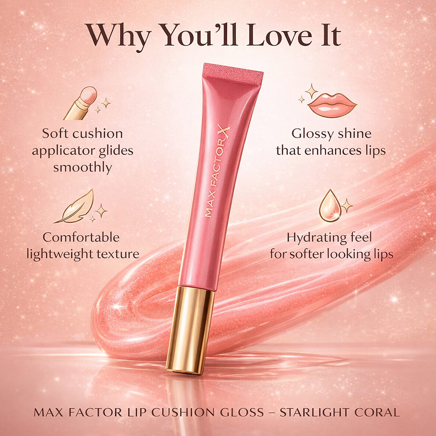 Max Factor Lip Cushion Gloss Starlight