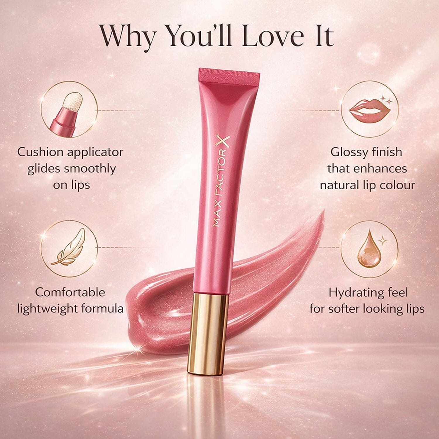 Max Factor Lip Cushion Gloss Majesty