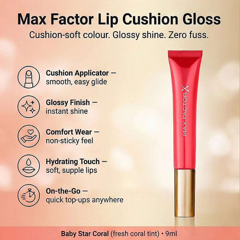 Max Factor Lip Cushion Gloss Baby Star