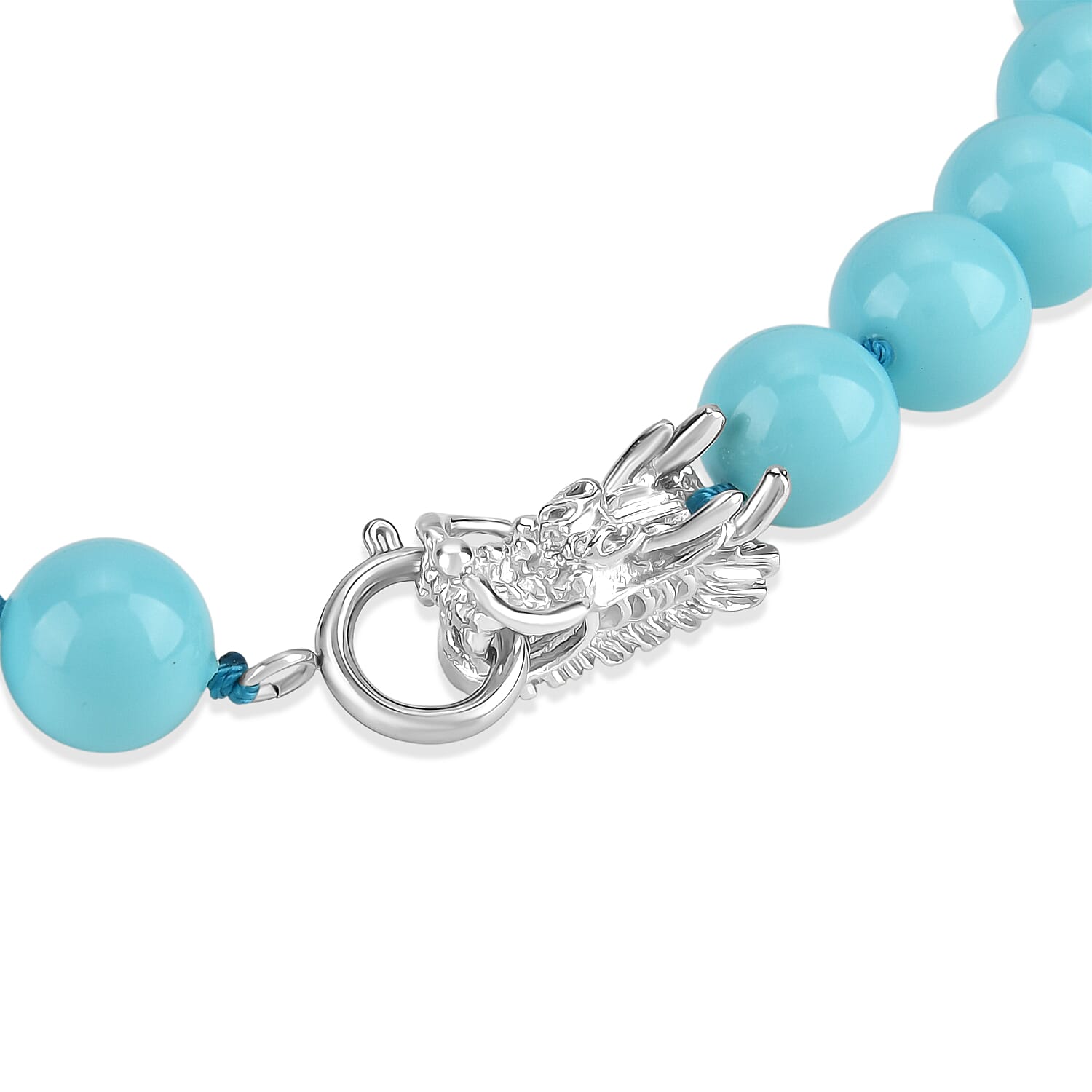 Sleeping Beauty Color Shell Pearl Beads Necklace (Size - 20) 350.00 Ct.