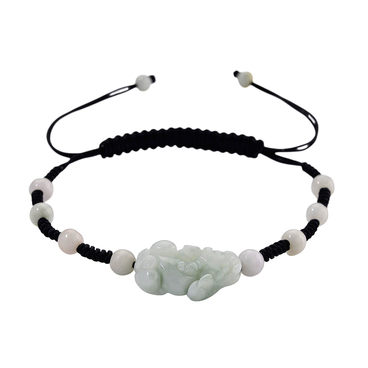 White Jade Stone Bracelet  35.000  Ct.