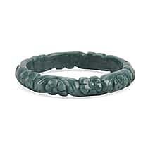 Natural Type A Jadeite Jade Bangle (Size 7.5) 200.00 Ct.
