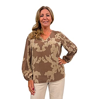 https://tjcuk.sirv.com/Products/83/6/8360193/Maisi-Classic-Casual-Printed-Top-Size-L-Brown_8360193.jpg?w=342&h=342