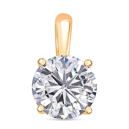 DOORBUSTER DEAL - 9K Yellow Gold Certified Lab Grown Diamond (VVS-E) Heart and Arrow Pendant 1.00 Ct. DOORBUSTER DEAL - 9K Yellow Gold Certified Lab Grown Diamond (VVS-E) Heart and Arrow Pendant 1.00 Ct.