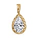 Luxuriant 14K Yellow Gold Lab Grown Diamond (VS-EF) Solitaire Pendant 2.04 Ct.