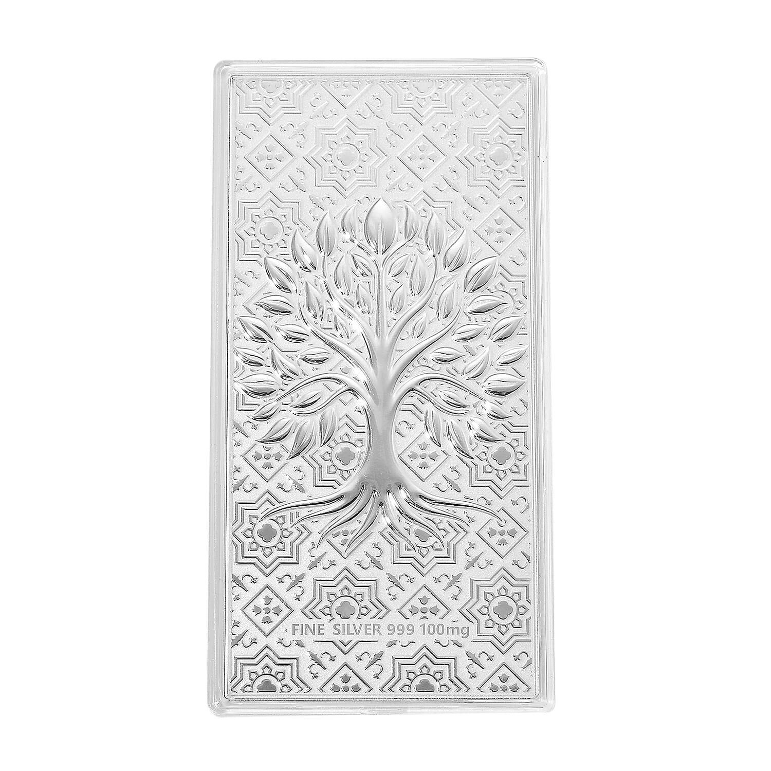 White Silver (99.9% Purity) Tree Of Life Collectable