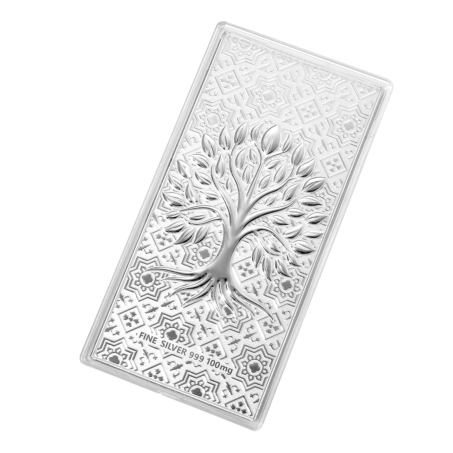 White Silver (99.9% Purity) Tree Of Life Collectable