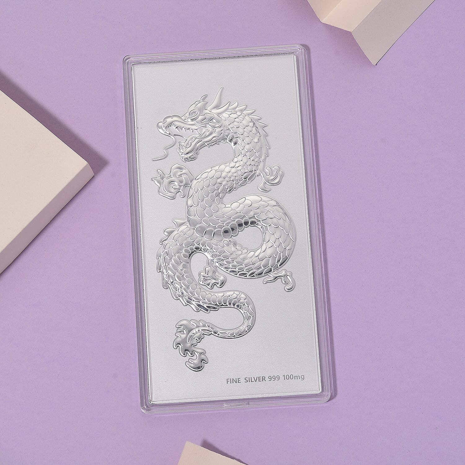 999 Pure Silver (99.9% Purity) Dragon Collectible