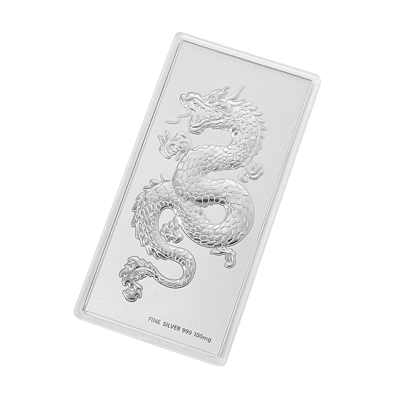 999 Pure Silver (99.9% Purity) Dragon Collectible
