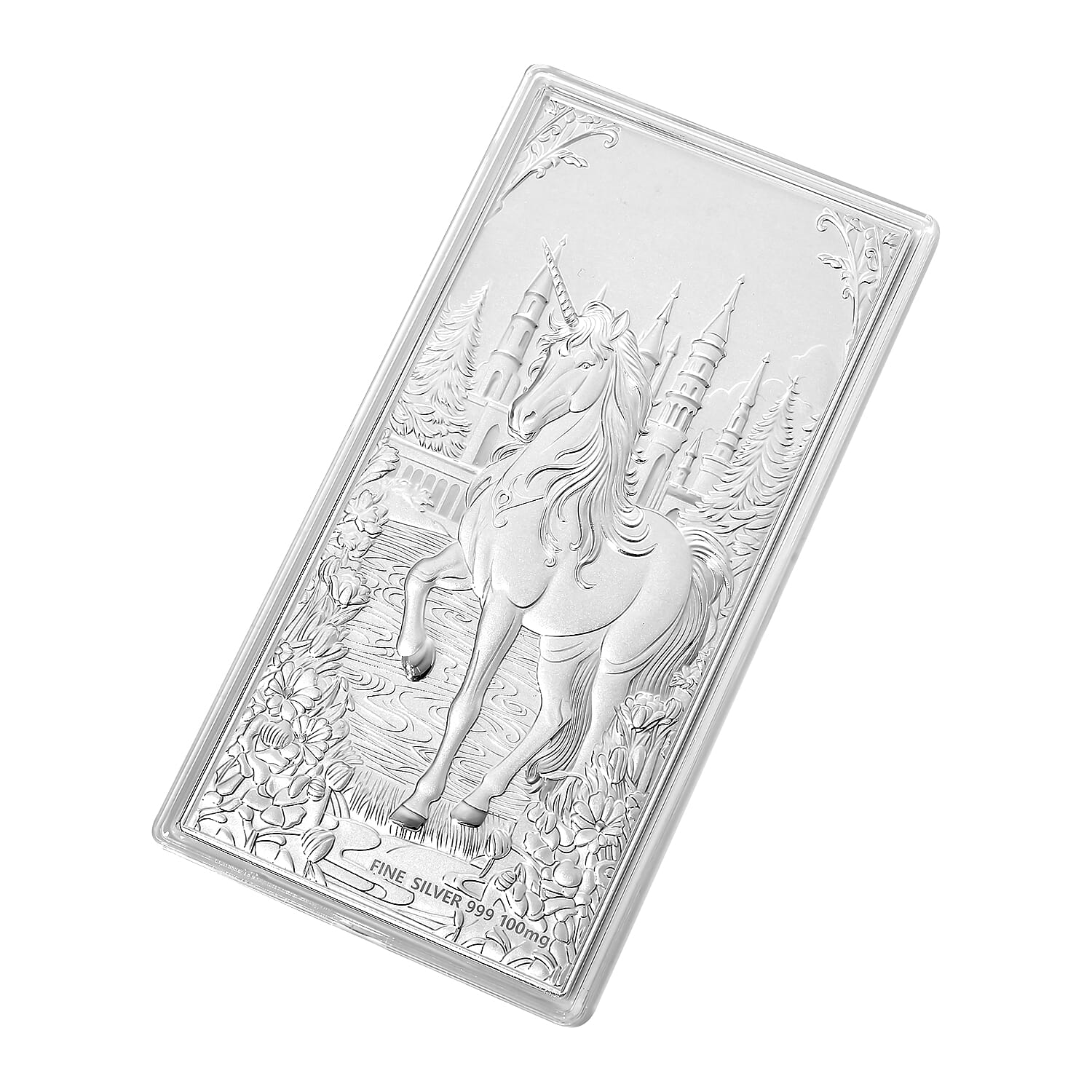 White Silver (99.9% Purity) Unicorn Collectable