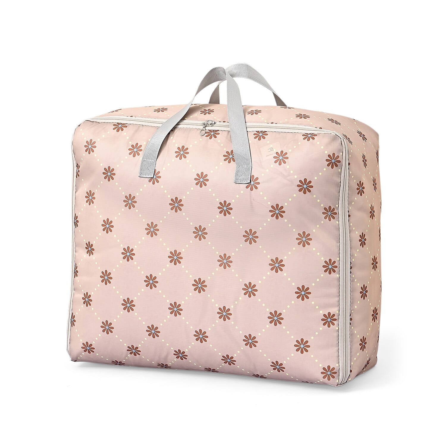 BLISS - BEYOND 4-Piece Floral Print Storage Bag Set - Beige