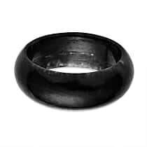 SUPERFIND - Black Jade Band Ring 25.00 Ct