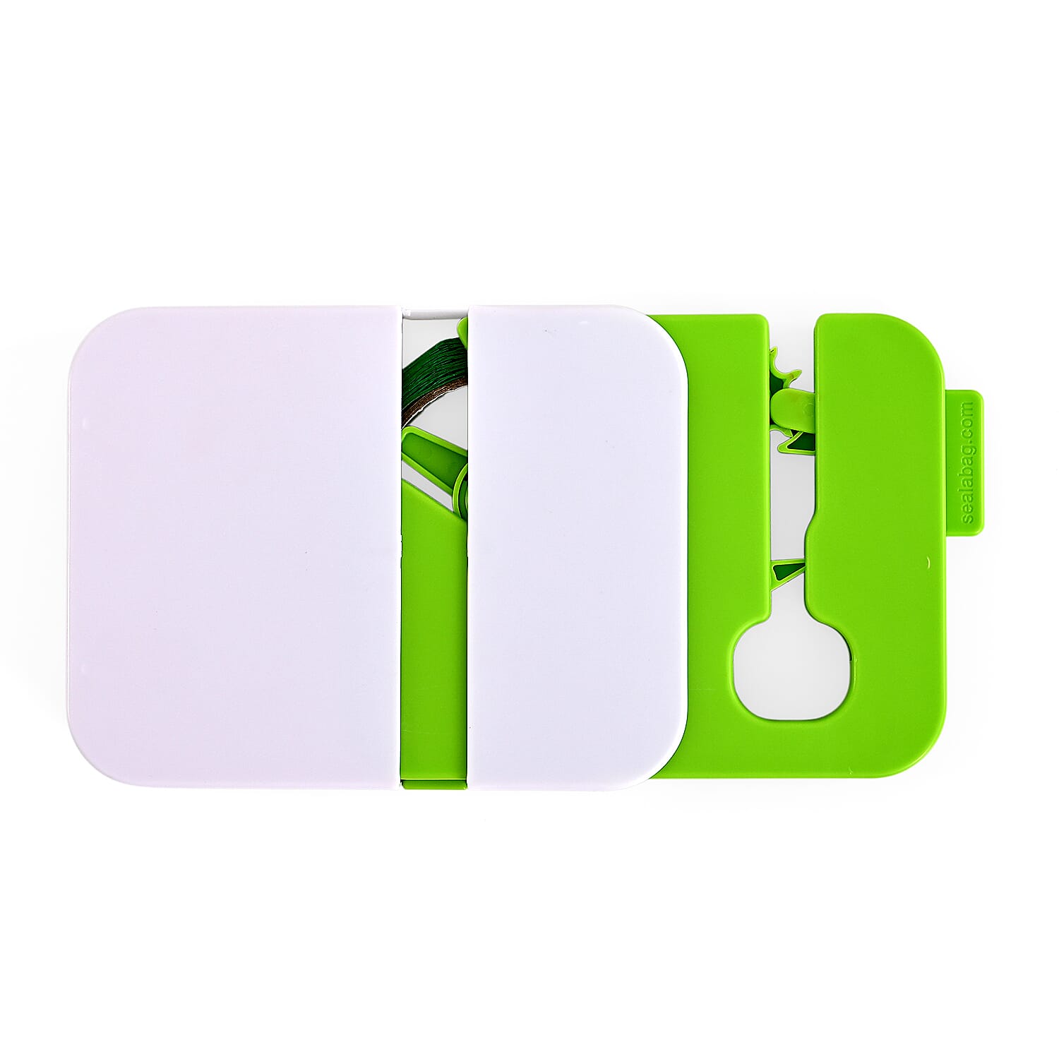 LIVMORE Bag Sealer - Keep Food Fresher - Seal Bags and Packets (20.5cm) - Green