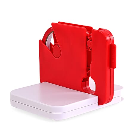 LIVMORE Bag Sealer - Keep Food Fresher - Seal Bags and Packets (20.5cm) - Red