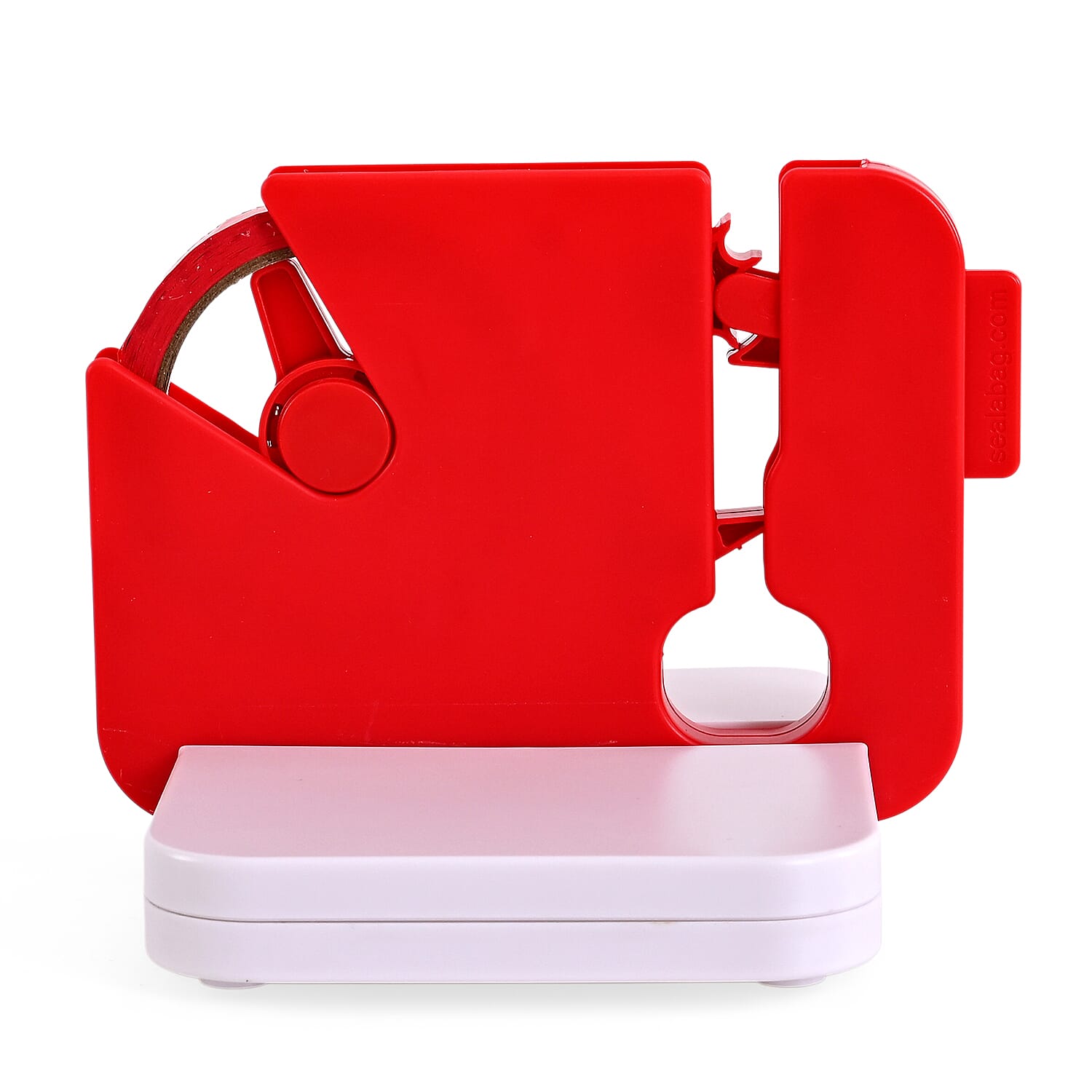 LIVMORE Bag Sealer - Keep Food Fresher - Seal Bags and Packets (20.5cm) Red