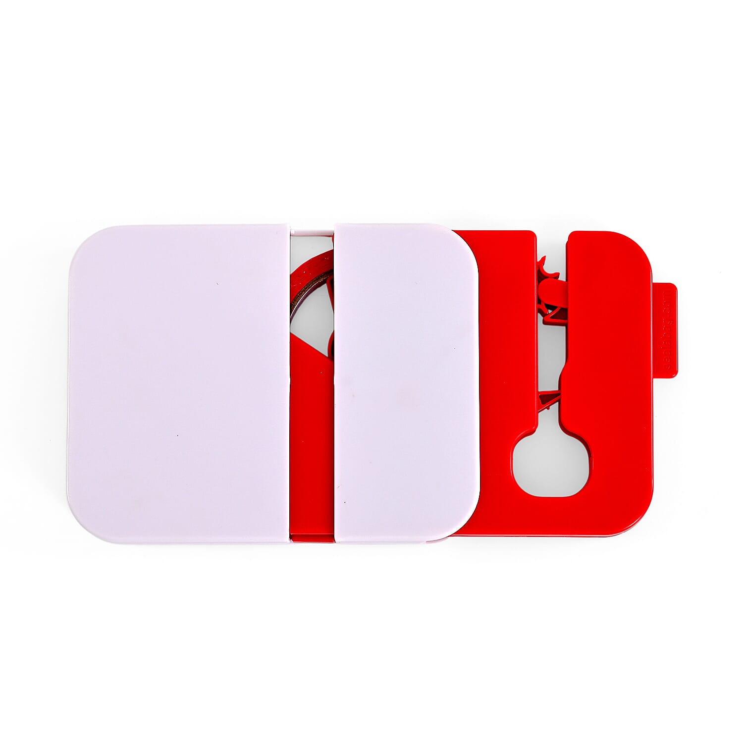 LIVMORE Bag Sealer - Keep Food Fresher - Seal Bags and Packets (20.5cm) Red